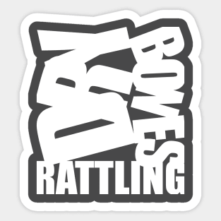 Dry Bones Rattling Sticker